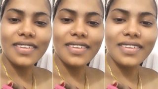 Sexy Newly Married Tamil Wife Showing Boobs Viral