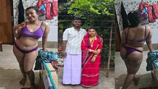 Newly Married Homely Wife Fucking Hard Pussy
