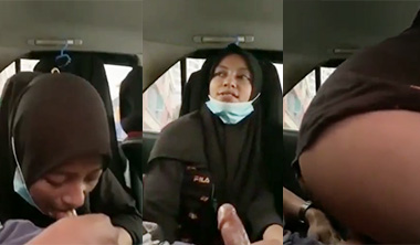 Bengali Hijabi Girl Blowjob Dick Fucking Inside Car View HD